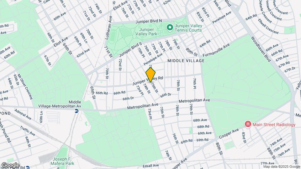 66-18 75th St Mapa y Detalles de la Ubicación