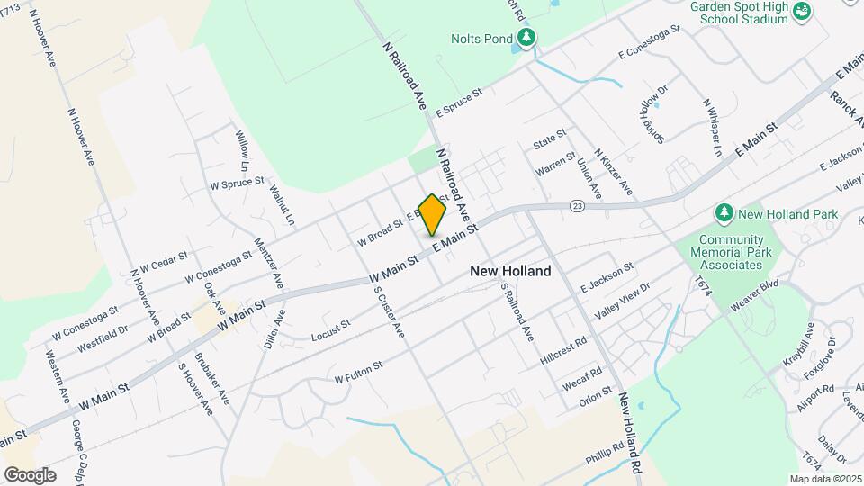 107 E Main St Map and Location Details