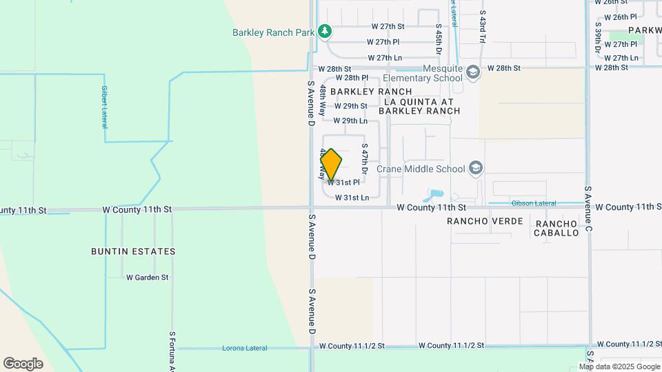 4853 W 31st Pl Map and Location Details