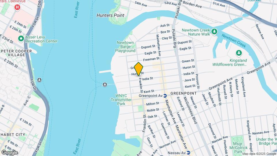 163-165 Franklin St Mapa y Detalles de la Ubicación