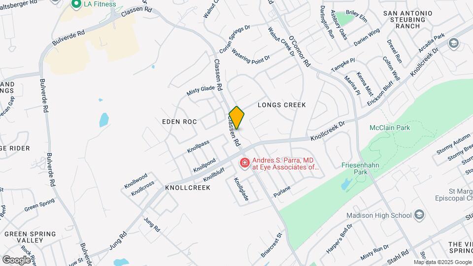 16635 Blanco Ky Map and Location Details