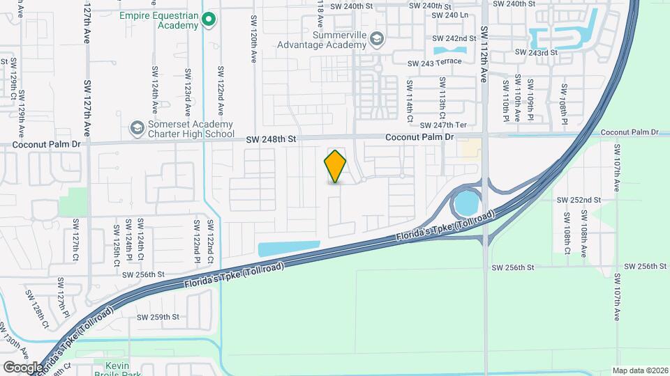 11770 SW 251st St Map and Location Details