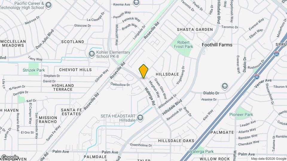 5978 Walerga Rd Map and Location Details