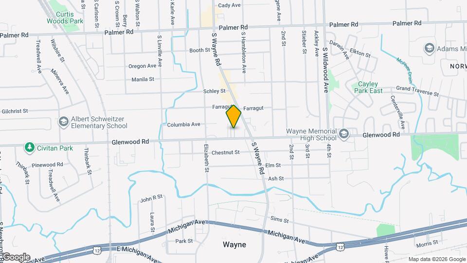 35270 Glenwood Rd Map and Location Details