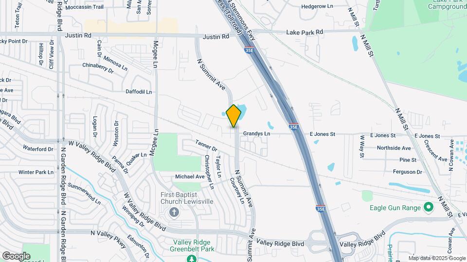 1115 Bowie Dr Map and Location Details