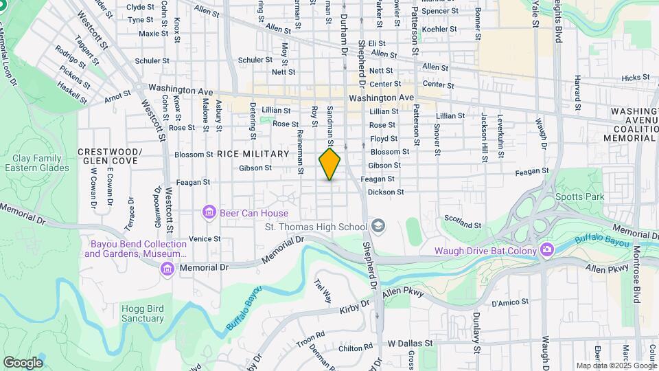 315 Sandman St Map and Location Details