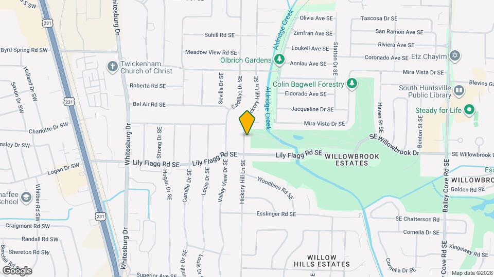 8129 Hickory Hill Ln SE Map and Location Details