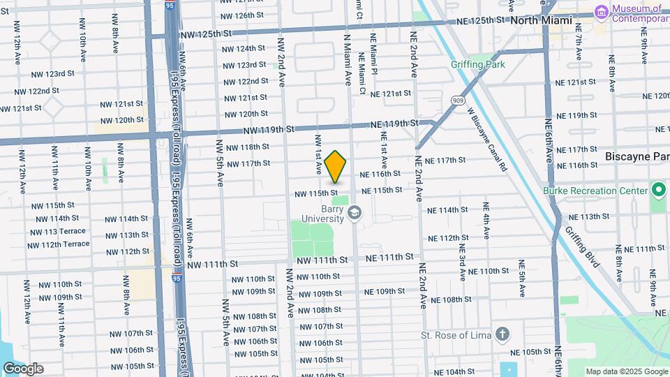 51 NW 115th St Mapa y Detalles de la Ubicación