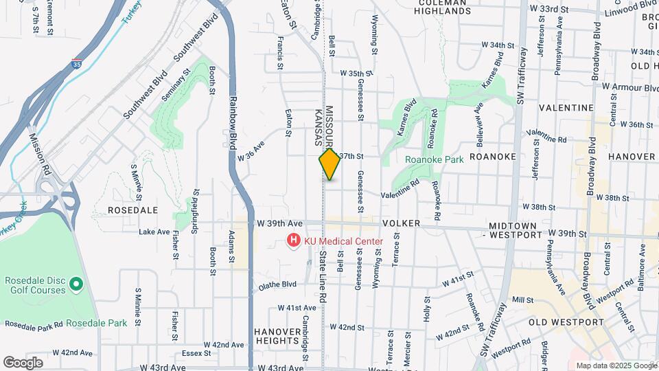 1820 W 38th St Mapa y Detalles de la Ubicación