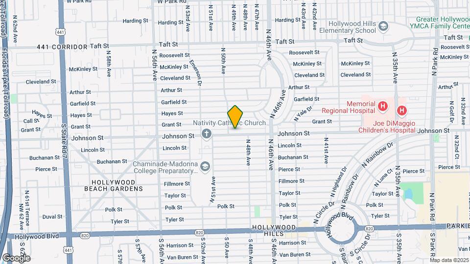 4905 Johnson St Map and Location Details