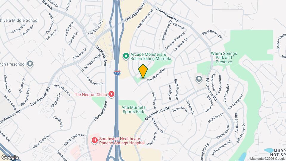 39863 Ranchwood Dr Map and Location Details