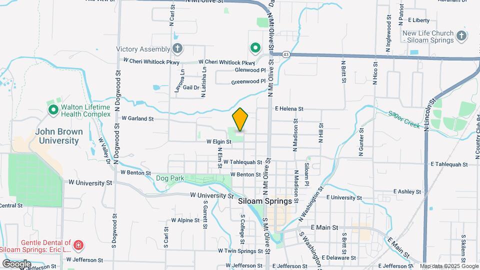 626 N College St Map and Location Details