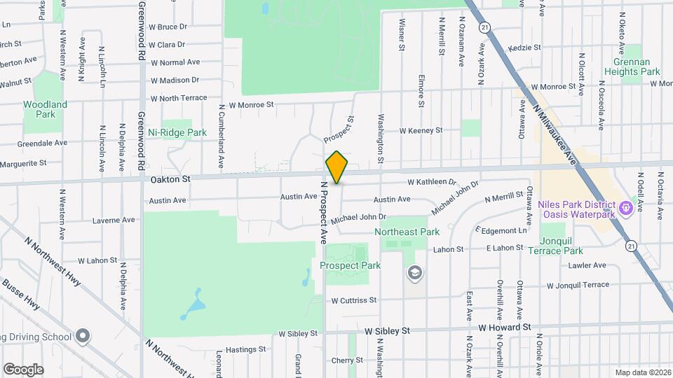 924 Brookline Ln Map and Location Details