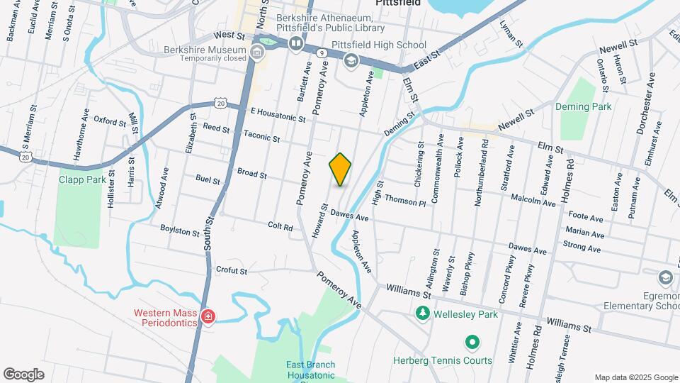 168 Appleton Ave, Unit # II Mapa y Detalles de la Ubicación