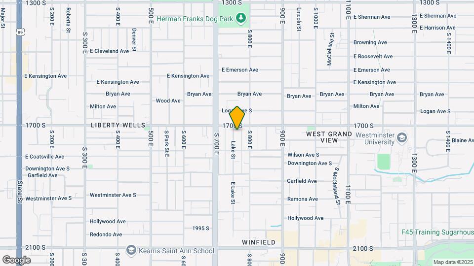 1719 Lake St Map and Location Details