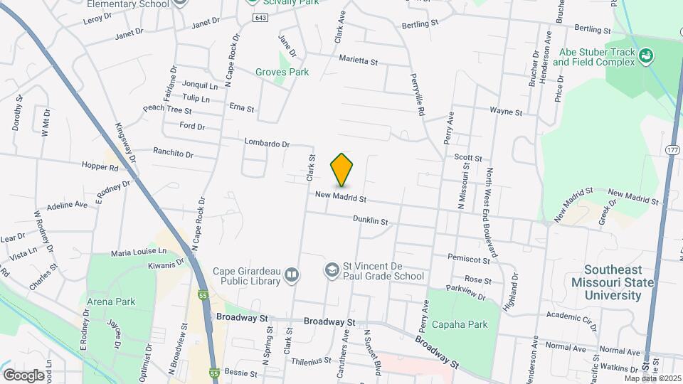 1938 Benjamin Ct Map and Location Details