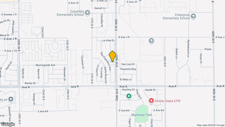 2829 San Luis Dr Map and Location Details