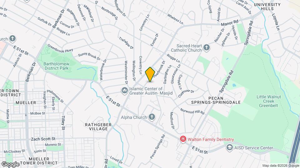 2903 Pecan Cir Map and Location Details