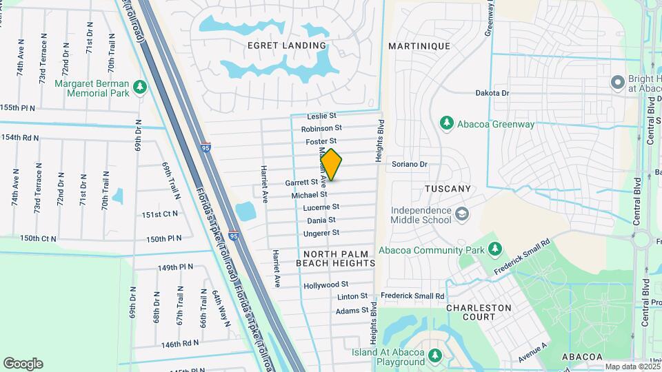 6178 Garrett St Map and Location Details
