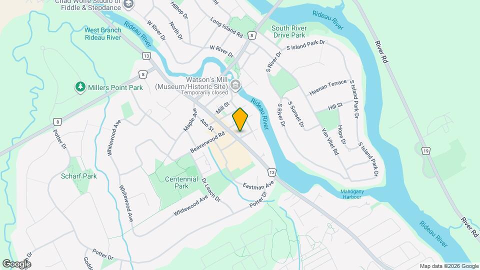 5561 Manotick Main St Map and Location Details