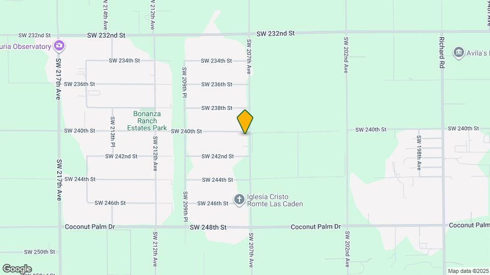 24000 SW 207th Ave Map and Location Details