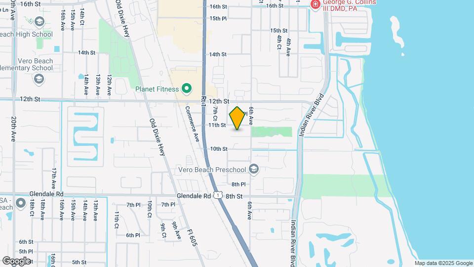 1055 6th Ave Map and Location Details