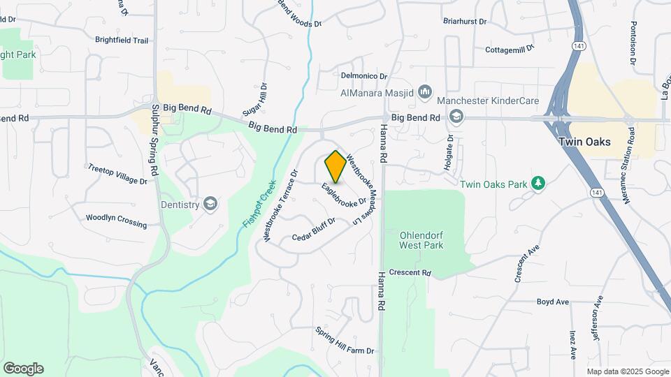 743 Eaglebrooke Dr Map and Location Details