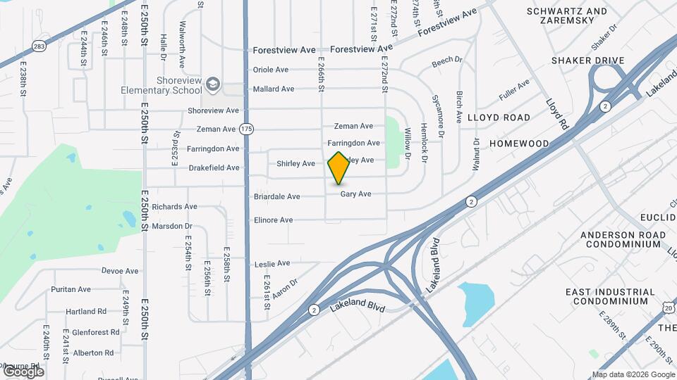 26851 Gary Ave Map and Location Details