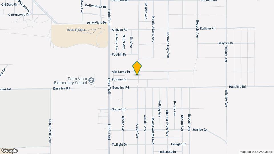 74698 Serrano Dr Map and Location Details