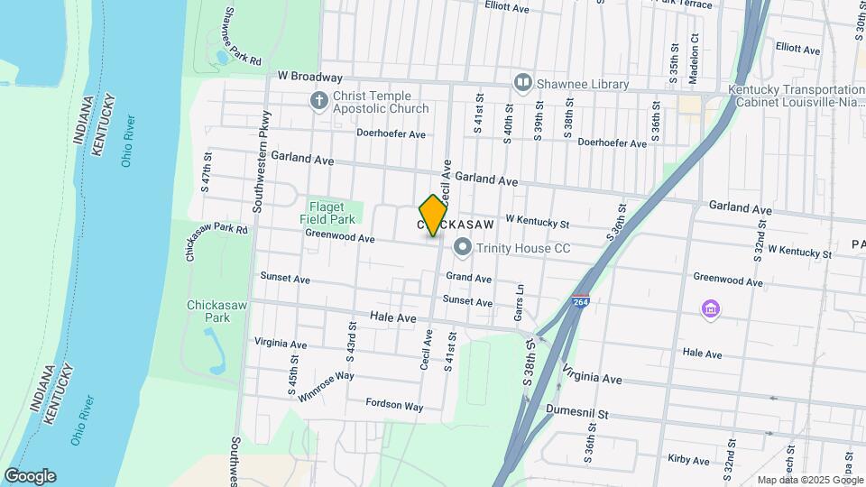 1034 Cecil Ave Map and Location Details