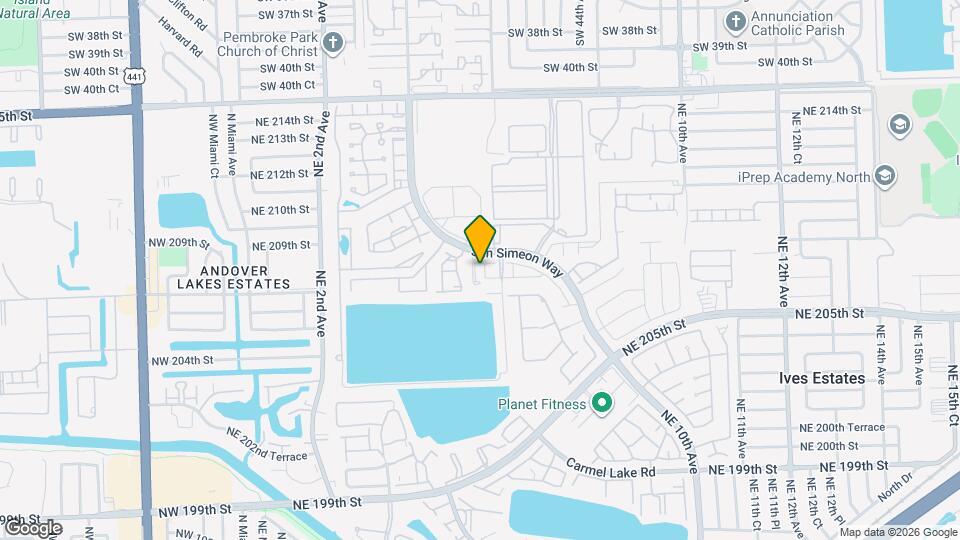20784 NE 5th Ct Map and Location Details