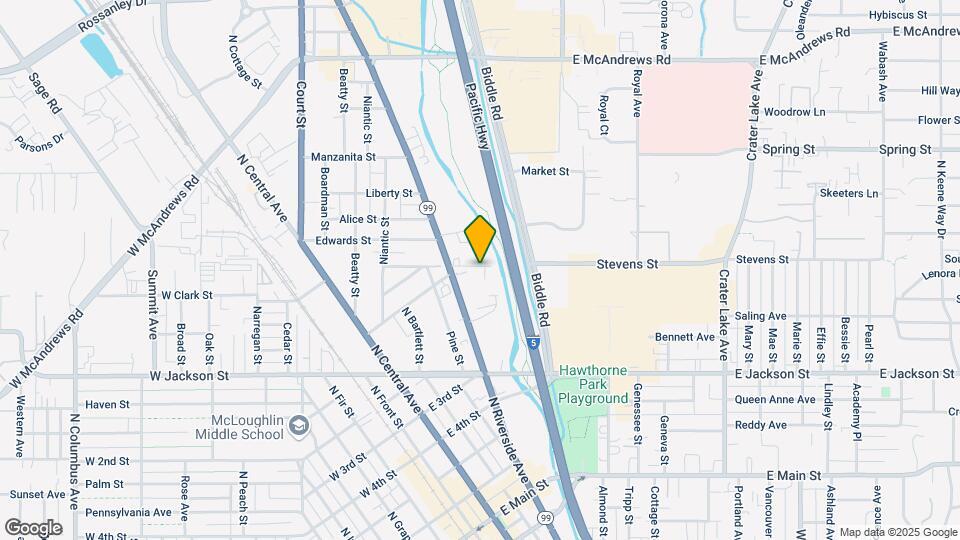 756 N Riverside Ave Map and Location Details