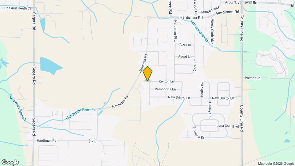 166 Kenton Ln Map and Location Details