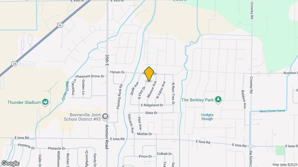 3920 Flint Ave Map and Location Details