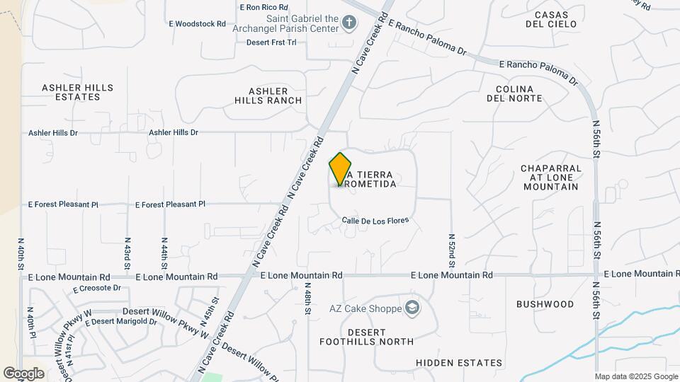4847 E Calle de Las Estrellas Rd Mapa y Detalles de la Ubicación