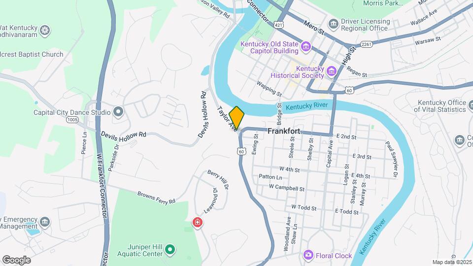 605 Taylor Ave Map and Location Details