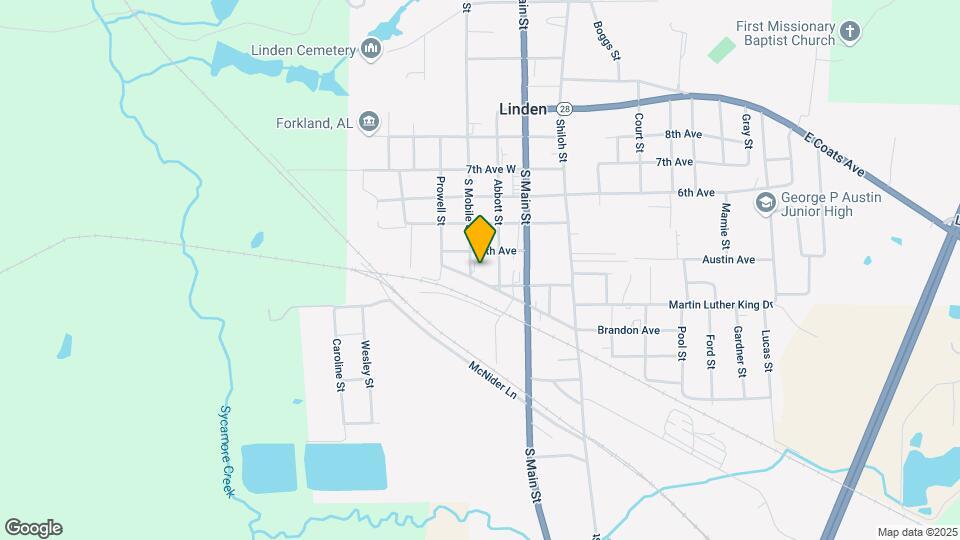 607 S Mobile St Map and Location Details