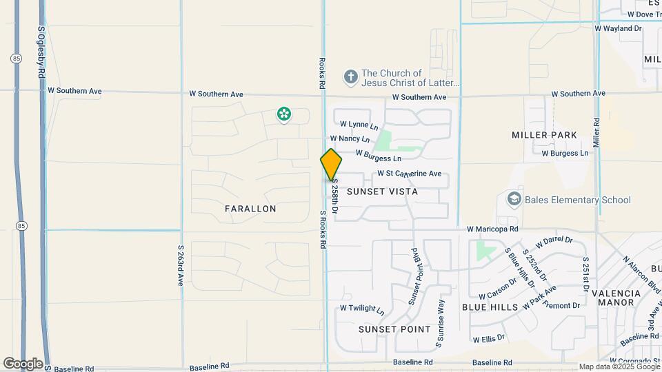 6542 S 258th Dr Map and Location Details