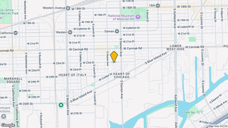 2031 W 23rd St Map and Location Details