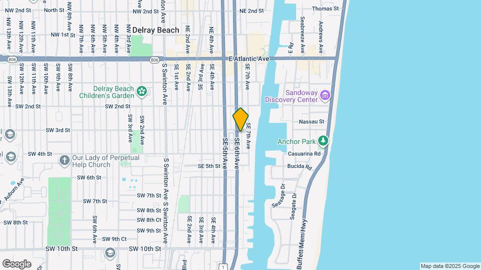 335 SE 6th Ave Map and Location Details
