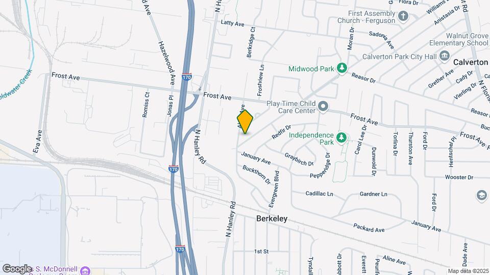 8561 Midwood Ave Map and Location Details