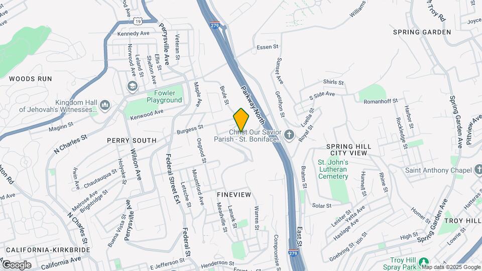 522 Suffolk St Map and Location Details