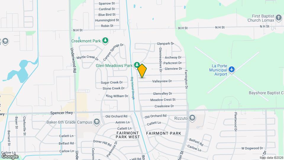 5222 Valleyview Dr Map and Location Details