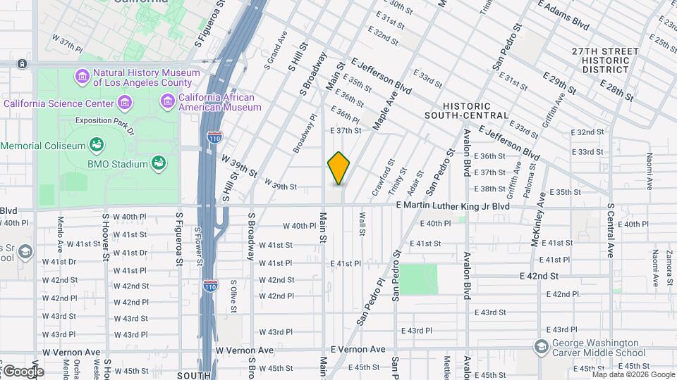 3839 Woodlawn Ave Map and Location Details