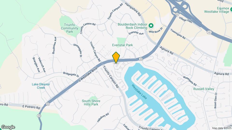 1184 S Westlake Blvd Map and Location Details