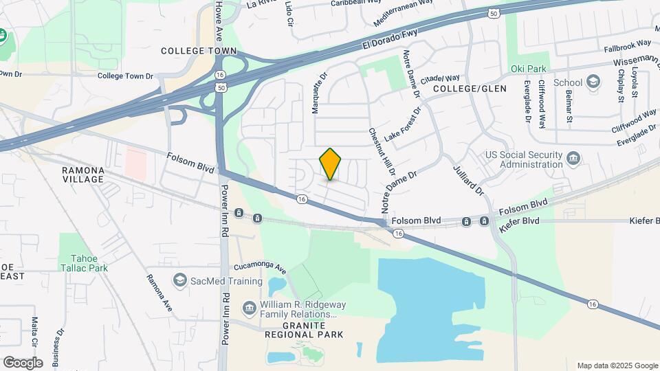 8181 Folsom Blvd Map and Location Details