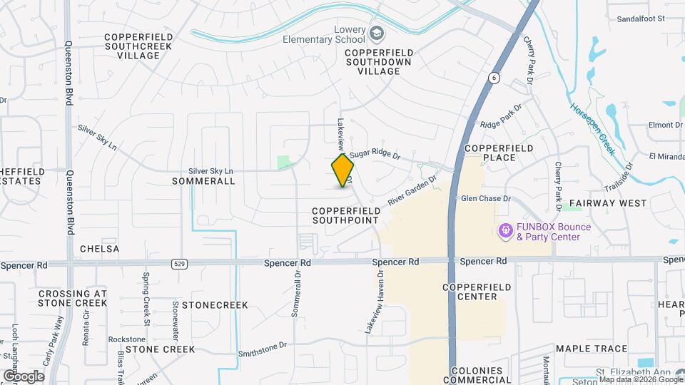 16015 Glenbrook Knoll Ln Map and Location Details