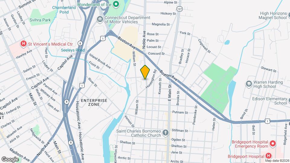 1165 Noble Ave, Unit 1 Mapa y Detalles de la Ubicación