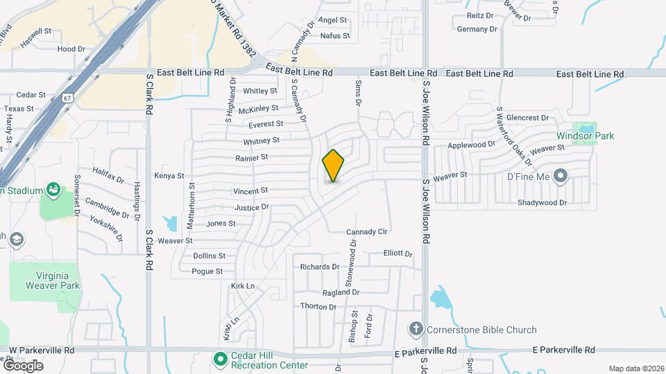 430 Sims Dr Map and Location Details