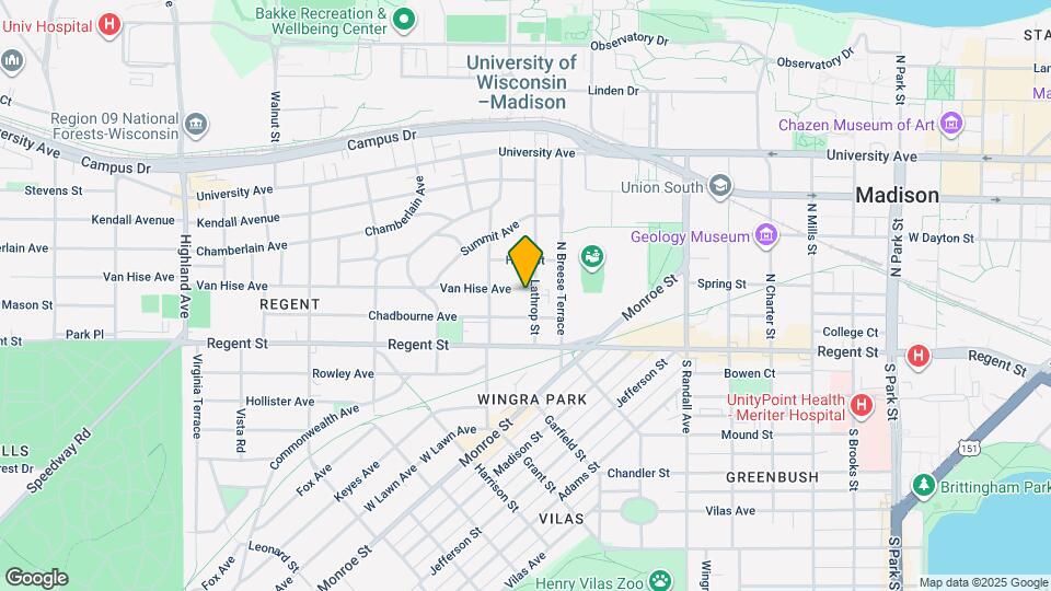 30 Lathrop St Map and Location Details